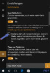 Cortana Berechtigungen entziehen