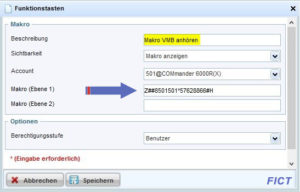 Voicemailbox mit Funktionstaste VoIP anhoeren